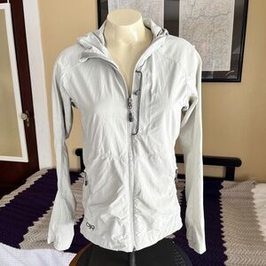 Outdoor Research Ferrosi Hoodie Jacket Full-Zip Lt. Gray Softshell